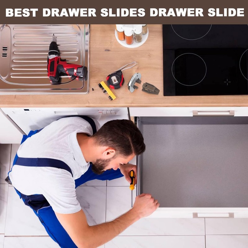 5 Sets Rite-Trak II Replacement Drawer Guide Kit, Enhanced Commercial