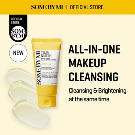 SOME BY MI Yuja Niacin Brightening All-in-One Cleanser – 3,38 Unzen, 100 ml – Milde tägliche Gesichtsreinigung – Formel mit niedrigem pH-Wert, ohne Hautreizungen