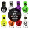 L.A.girl Gel Glow Nail Polish 0.47 oz- 8 Colors, No