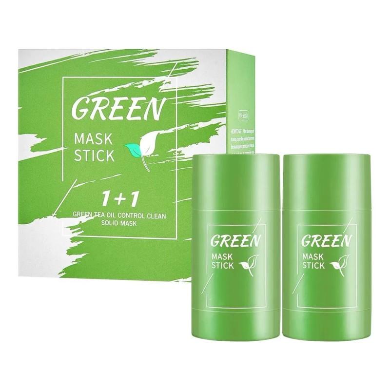 Mascarilla De Té Verde En Barra, 2 Unidades, Máscara De