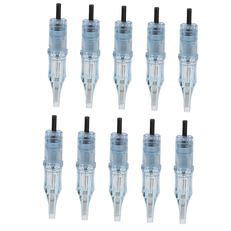 10pcs Stainless Steel Cartridge Needles Set Professional Salon Disposable Cartridge