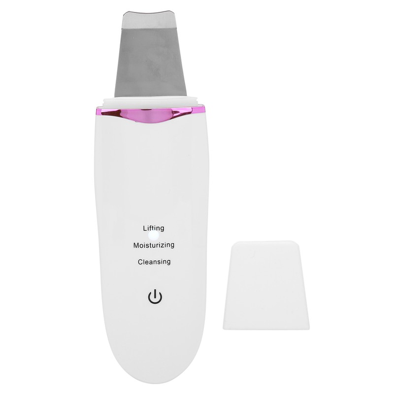 Ultrasonic Skin Scrubber Blackhead Removal Pore Cleaning Face Spatula for