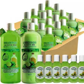 Vivenatural 6 Shampoos 6 Acondicionador Aceite De Bergamota +12 Muestras