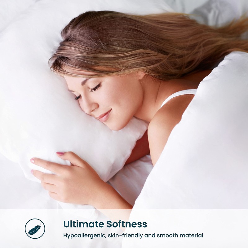 GOKOTTA Pillow Cases Queen Size 2 Pack - Rayon Made