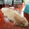 LLB Genuine Sheepskin Area Rug Wool Rug Fur Carpet Fluffy