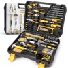 CRESOLVIA Home Tool Kit 199 Piece Basic Household Auto Repair