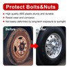 33mm Lug Nut Covers Screw Onfor Semi Trucks, 33mm x