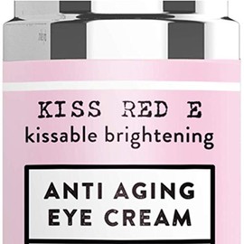 KissRedE Crema de ojos antienvejecimiento para mujeres y hombres. Crema de ojos vegana para ojeras, hinchazón, arrugas, 1 onza, 50 días de suministro