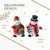 Spode Christmas Tree Snowman Salt and Pepper Shaker Set (2-Piece)-