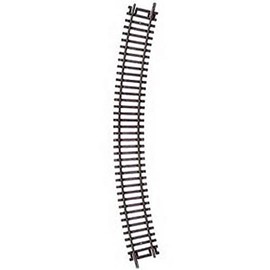 Atlas 512 HO-Scale Code 83 18" Radius Curved Track (1 piece) Bulk Nickel/Brown