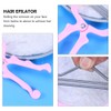 EXCEART 2 Pcs Manual Facial Hair Removers Practical Hair Epilators