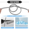 X AUTOHAUX Car Door Edge Guard, 16.4ft U Shape Rubber