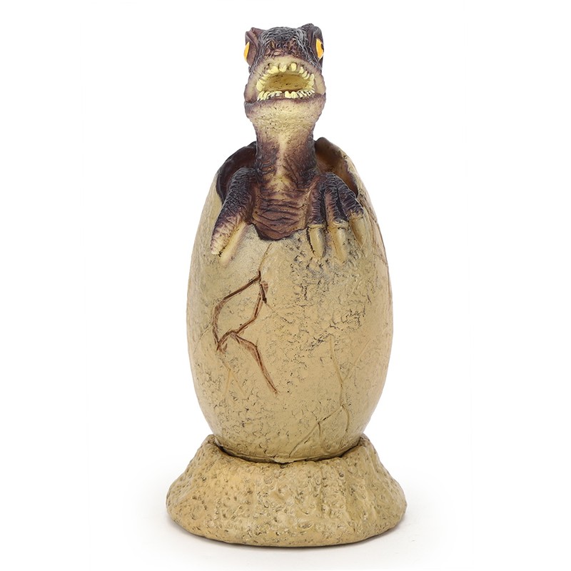 3PCS Cute Hatching Growing Dinosaur Eggs Model with Base for