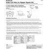 PlumbCraft Universal Toilet Fill Valve and Flapper Repair Kit 7029700,