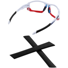 Betterun Black Replacement Ear Socks for Oakley Jawbone/Split Jacket/Racing Jacket/Minute/Split Jacket/Wind Jacket