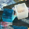 KANGneei Jewelry Mold, 10Cm/4" Super Large Cube Square Silicone Mold