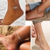 Foot Jewelry Ankle Bracelets For Women March Birthstone Heart Infinity