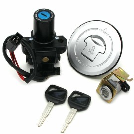 Unbranded Lock Set Ignition Switch Fuel Gas Cap for Honda CB300F 2015-2019 CB250F 2015-17