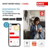 EMOS GoSmart Dimmer Module/Zigbee Smart Switch with App, Dimmable Flush-Mounted