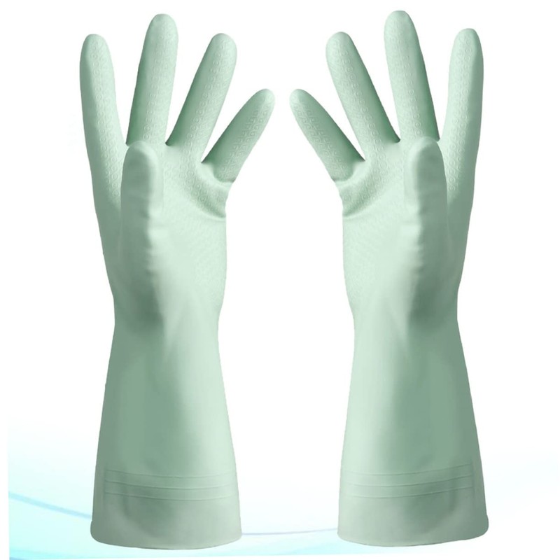ORFOFE 1Pair Cleaning Gloves Durable Dishwashing Mittens for Home Use