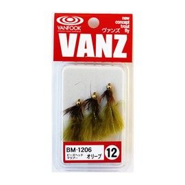 VanFook Fly BM-1206 Bead Head Marabou Olive.