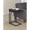 BOWERY HILL 1 Drawer End Table with Charging Ports in