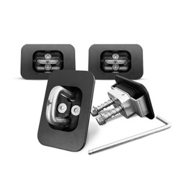 TITAN ANCHORS® Ultra Premium Retractable Truck Bed Tie Down Anchors compatible with 2014-2019 Toyota Tundra (Standard/Extended Cab) | 4-Pack