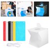 TEHAUX 20cm Led Mini Photography Light Box 6pcs Backdrops Easy
