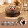 Cat kurlz,Cat Scratching Board Toy with a Ball,Magic Organ Cat
