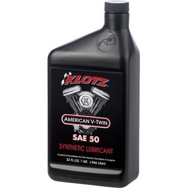 KLOTZ 1 Quart 50 WT Straight Weight V-Twin Synthetic Lubricant for Harley-Davidson preEvolution Engines