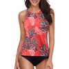 Holipick Traje de baño Tankini de Dos Piezas para Mujer,