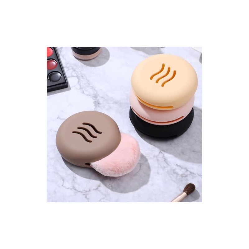 Soporte Ventilación para Esponjas de Maquillaje 2 Piezas de Silicona