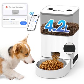 Kitplus Dog Bowls, Stainless Steel Cat Bowls, Dog Feeding Bowls, Kitten Bowls for Feeder Bowls and Water Bowls, 1 Count, Silver