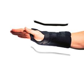 LP Support 725CA Handgelenk-Bandage - Handgelenkstütze - Sportbandage aus der Extreme Serie, Farbe:schwarz, Größe/Seite:XL/Links