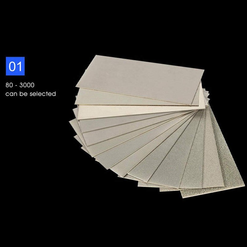 Be-Tool Diamond Sharpening Stones Rectangle Thin Sharpening Stone Whetstone Sharpening