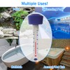 Floating Water Thermometer With Blue Float to Easily Read Water