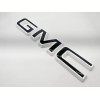 Auto Fit Front GMC Black White OVERLAY Emblem Badge Fit
