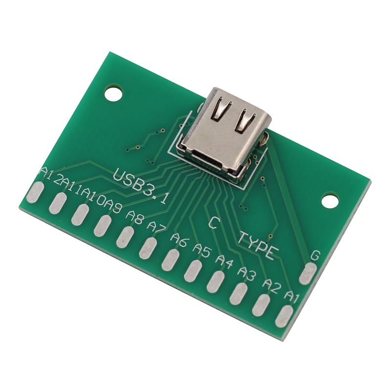 Heevhas TYP-C Female Test Board USB 3.1 with PCB Board