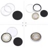 HHZ Collectibles 100 Pack 30 mm Coin Capsule Holders w/5