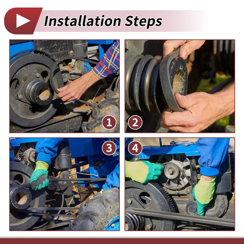 HEROFFIX Drive Belt for Kymco 50cc 4 Stroke 2009 V-Belt