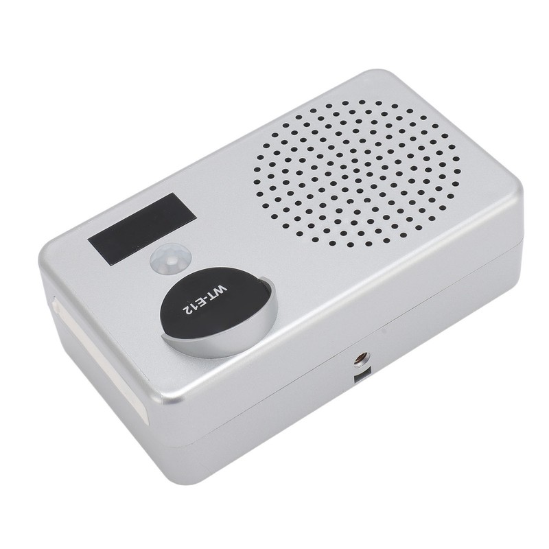 Wireless Infrared Motion Sensor Alarm 2500mA Rechargeable Waterproof Body Induction