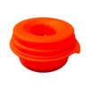 Spill Proof Water Bowl 1/2 Gallon Orange