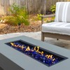 sourcing map Fire Glass for Fire Pit,2-3cm(1/9") High Luster Reflective