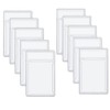 Hausdec 10 Pcs Trading Cards Protector Case Acrylic Clear Graded