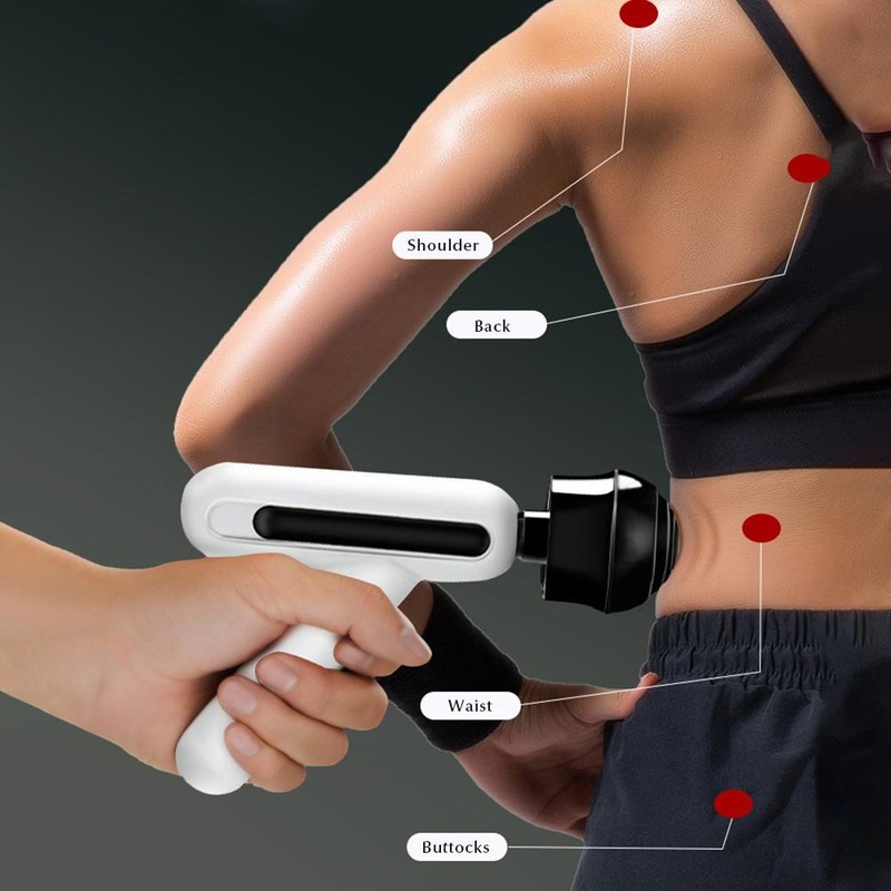 Professional Handheld Deep Tissue Muscle Massager Portable Electric Body Massager