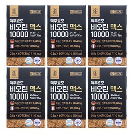 Lab on Lab Brewer's Yeast Biotin 10000 Max 6 Boxes () / 랩온랩 맥주효모 비오틴 10000 맥스 6박스 ()