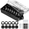 MICTUNING 12v 7 Way RV Wiring Trailer Junction Box 7