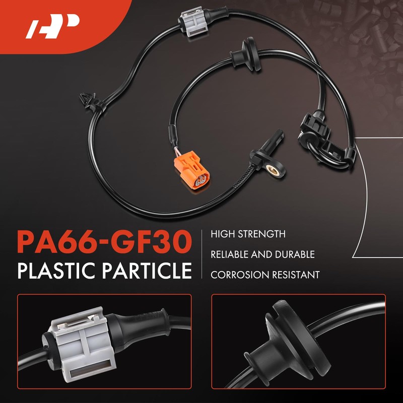 A-Premium Sensor de velocidad de rueda ABS compatible con Honda
