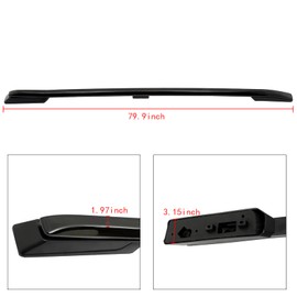 SCITOO Roof Rack Crossbars for Honda Odyssey 2018-2020 165LBS Black Vehicle Specific