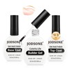 JODSONE 3Pcs 16.5ml Top Coat And Base Coat Set with
